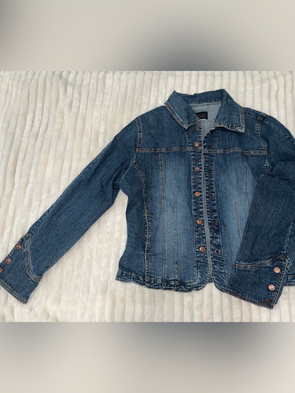 Riders by Lee Medium Wash Blue Denim Jacket